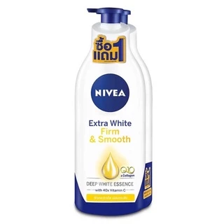 NIVEA Extra White Radiant & Smooth 550 ml. นีเวีย เอ็กซ์ตร้า ไวท์ เรเดียนท์ แอนด์ สมูท