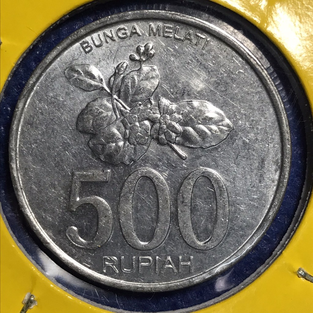 No.13881 ปี2003 อินโดนีเซีย 500 RUPIAH เหรียญสะสม เหรียญต่างประเทศ เหรียญเก่า หายาก ราคาถูก