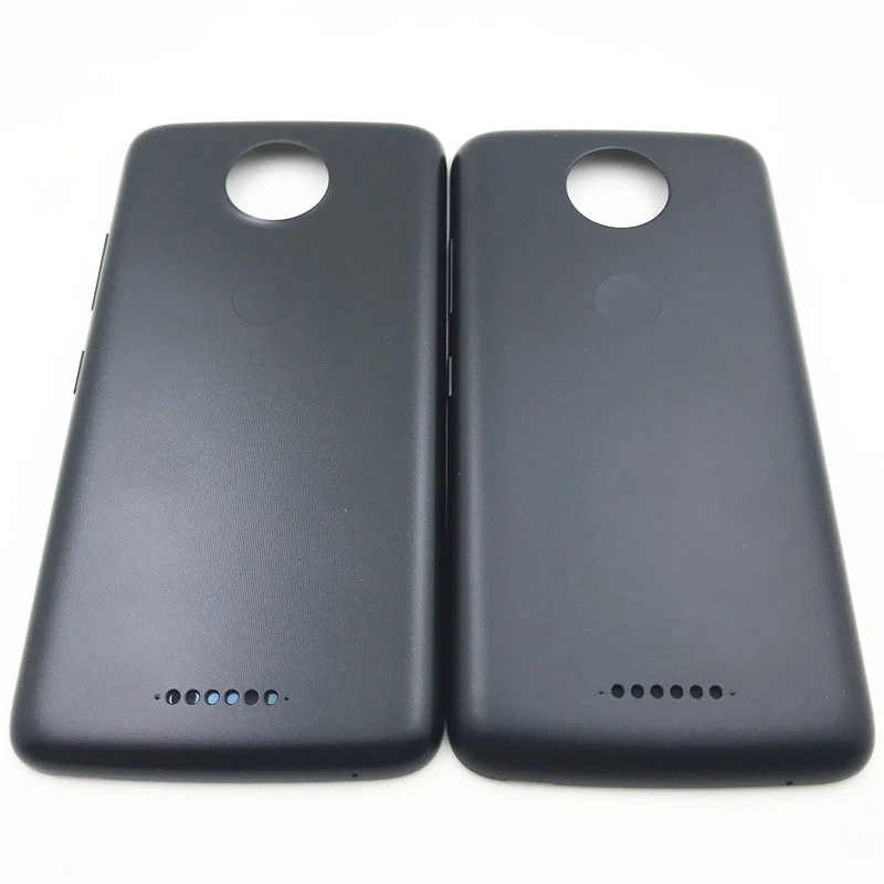 ฝาครอบแบตเตอรี่ด้านหลัง พร้อมปุ่มด้านข้าง สําหรับ Motorola Moto C XT1754 XT1750 XT1756 C Plus XT1721 XT1723 XT1724