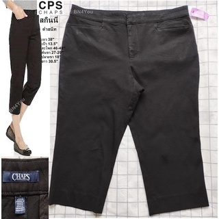 Chaps (Plus Size Chaps Pants) กางเกงผ้า กางเกงทำงานผู้หญิง ไซส์ 38" ของแท้ (สภาพเหมือนใหม่ ไม่ผ่านการใช้งาน)