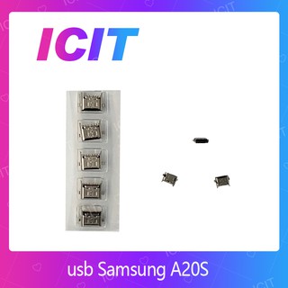 usb Samsung A20S อะไหล่ตูดชาร์จ ก้นชาร์จ（ได้1ชิ้นค่ะ) อะไหล่มือถือ ICIT-Display