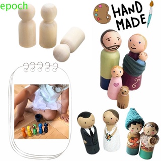 Epoch หมุดไม้ธรรมชาติ แฮนด์เมด DIY สําหรับตุ๊กตา