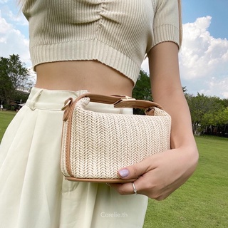 torie weave bag กระเป๋าสาน มินิมอล