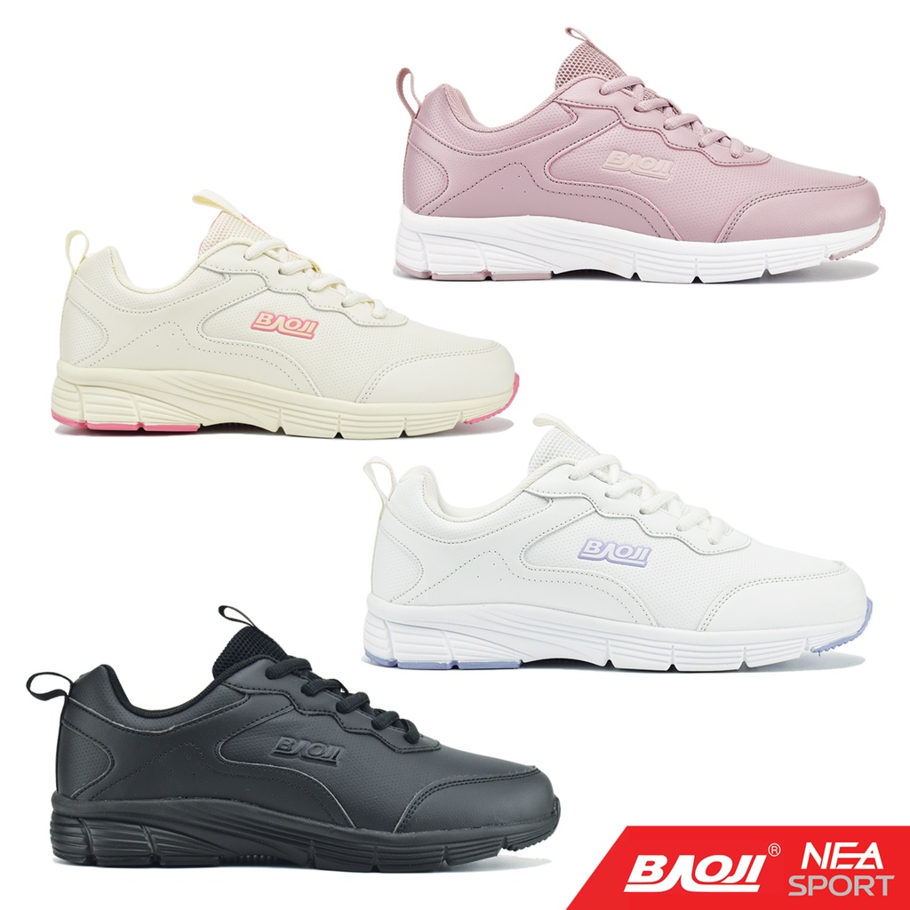 [ลด30% เก็บโค้ด 2509FASHDD] BAOJI 780 Clean Look  รองเท้าผ้าใบ บาโอจิ ผู้หญิง