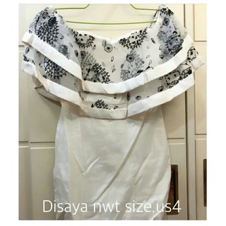 Disaya dress ใหม่ป้ายห้อย ไซส์ us4