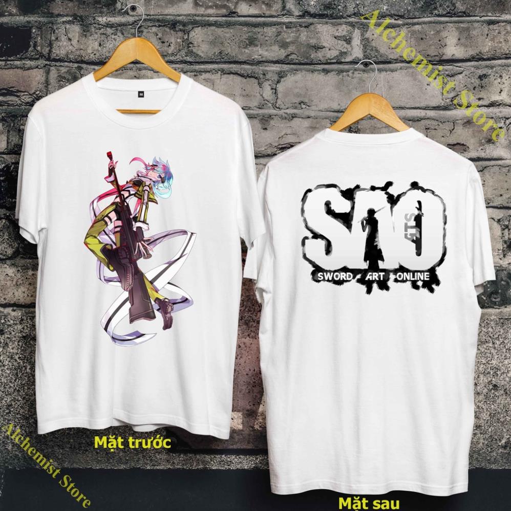 เสื้อยืด Sinon - เสื้อยืด Sword Art Online นุ่ม - โปร่ง - SAO-050