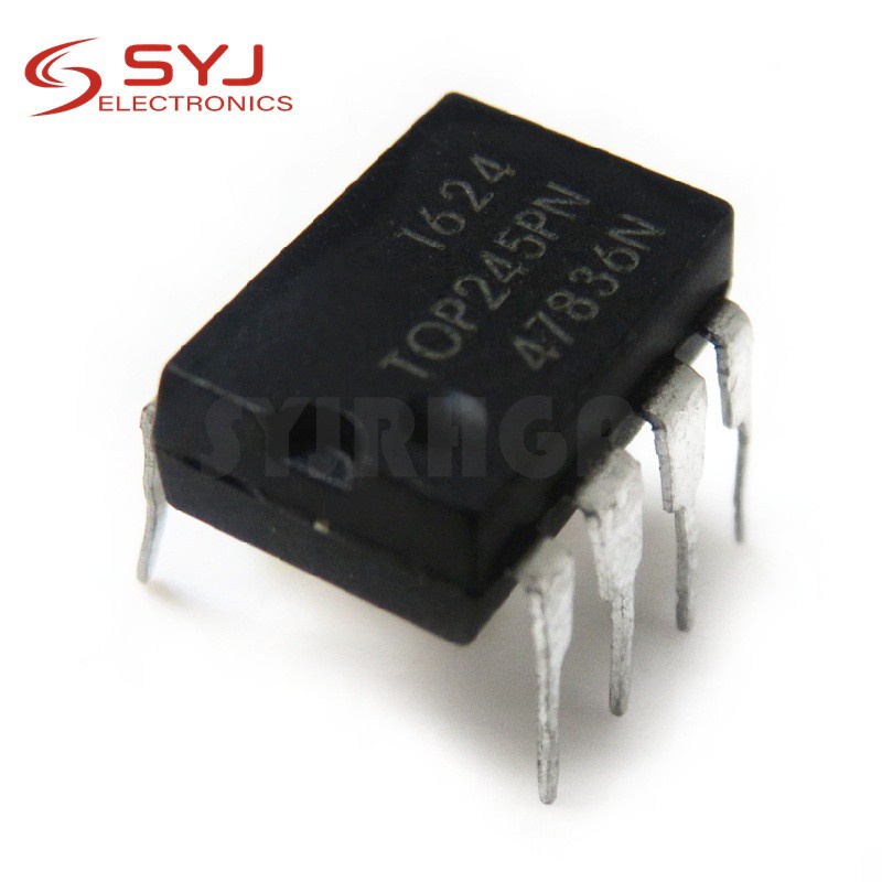 10pcs/lot TOP245PN TOP245P TOP245 DIP-7 In Stock