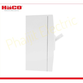 HACO รุ่น *WS40 ออโตเมติคเบรคเกอร์ พร้อมกล่องลอย และไฟสัญญาณป้องกันไฟเกิน 40 แอมป์ เบรกเกอร์ Automatic Breaker With LED