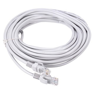 สายแลน สำเร็จรูปพร้อมใช้งาน  Lan Cable CAT5 (White)#996