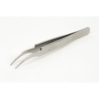 TA74108 HG Angled tweezers(ปลายโค้งมน)