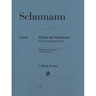SCHUMANN Variations on a Theme (Ghost Variations) (HN482)