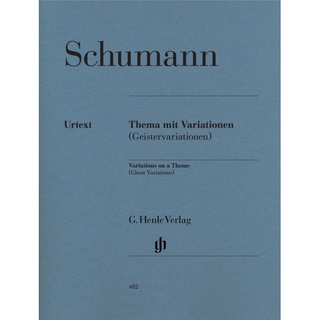 SCHUMANN Variations on a Theme (Ghost Variations) (HN482)