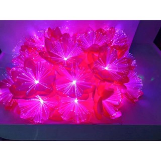 ไฟดอกไม้ LED Flower ขายส่งไฟประดับราคาถูก  ไฟคริสมาส ไฟประดับตกเเต่งเทศกาล มีครบ7สี มาพร้อมปลั๊กไฟ ใช้งานได้เลย