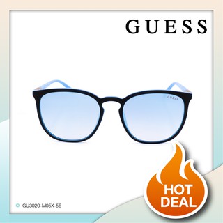 แว่นกันแดด GUESS รุ่น GU3020 สี 05X ไซส์ 56