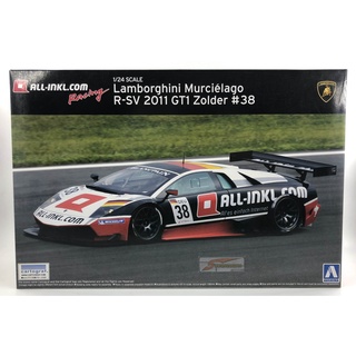 Aoshima 1/24 Lamborghini Murcielago R-SV 2011 GT1 Zolder #38