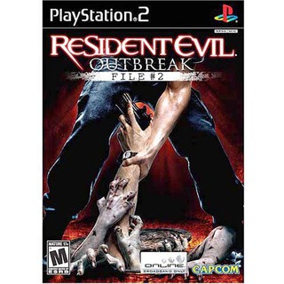 แผ่นเกมส์ Ps2 Resident Evil Outbreak #File 2