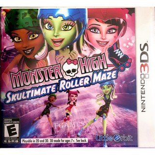 3DS Monster High New Ghoul In School Nintendo 3DS Game  ตลับเกม แท้ มือ1 ของใหม่ในซีล