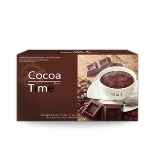 โกโก้ ไทม์ พลัส cocoa time plus(1กล่อง*15ซอง)