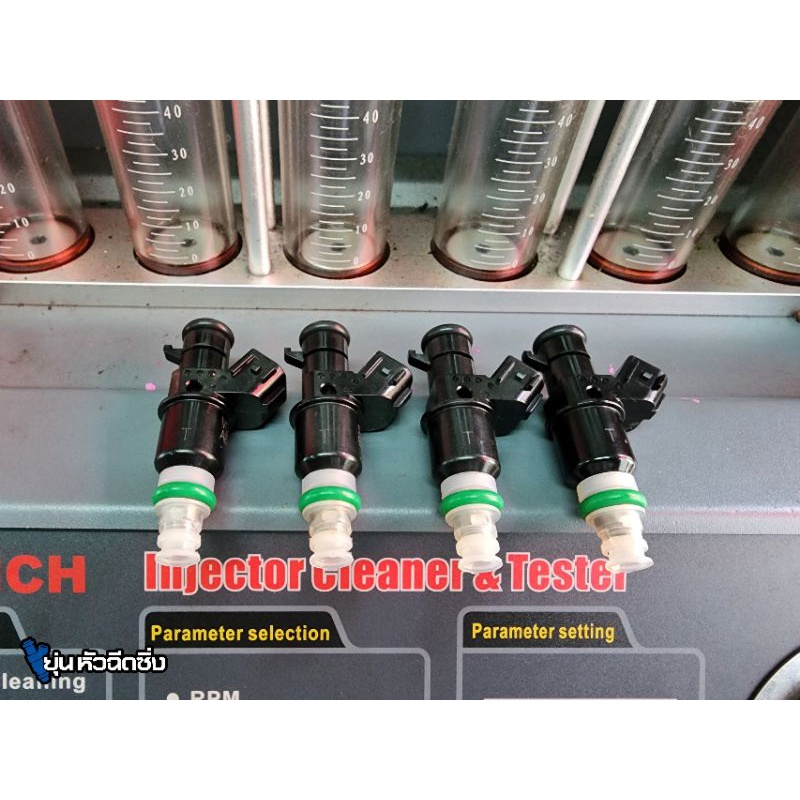 หัวฉีด Honda civic stream crv K24a ฝาขาว 8รู Code T 240cc 3bar Crv g2 2.4 Crv g3 2.4 Accord g7 2.4 4