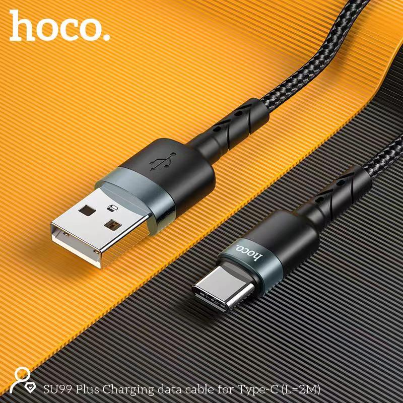 ใหม่สายชาร์จ Hoco SU99 1M 2.4AและSU99 Plus 2M 3.0A สายชาร์จสำหรับ แอนดรอยด์ สำหรับ for L/Micro USB/Type-C ราคา ถูกที่สุด ดีลบีเคเค แกลเลอรีภาพที่ 3