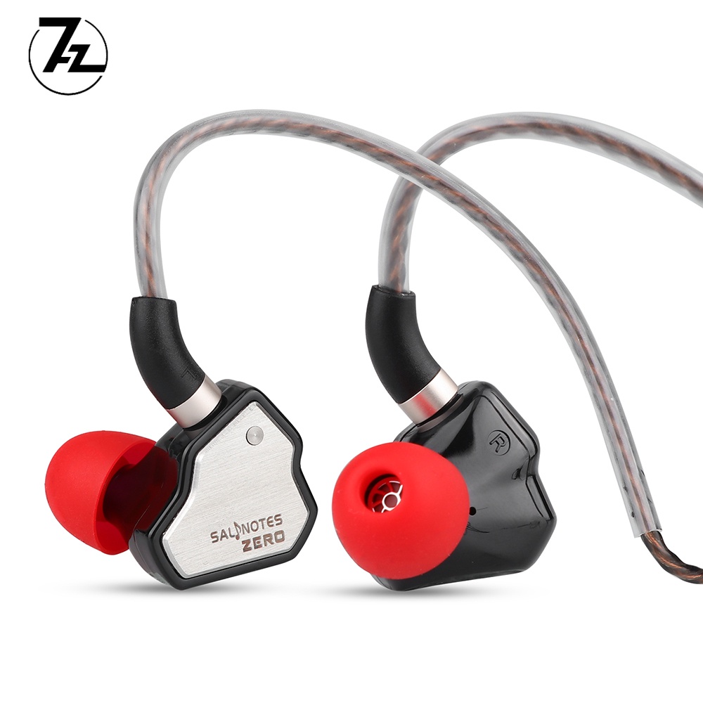 7hz Salnotes Zero HiFi ไดรเวอร์ไดนามิกหูฟังอินเอียร์ 10 มม. IEM โลหะ ไดอะแฟรมคอมโพสิต N52 แม่เหล็ก T
