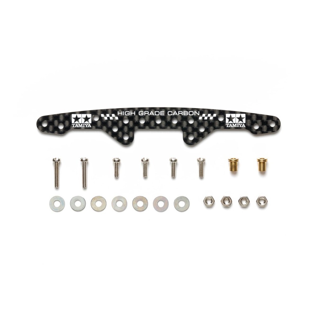 95600 TAMIYA Mini 4WD HG Carbon Reinforcing Plate for Super X Chassis (1.5mm)