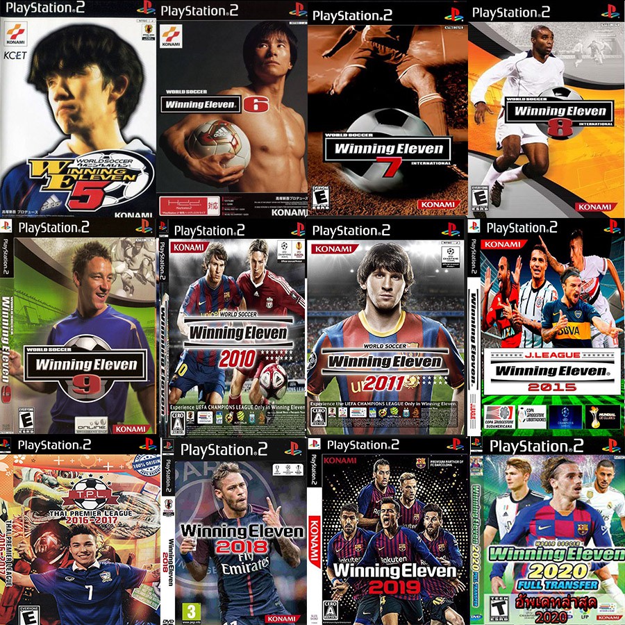 แผ่นเกมส์ PS2 (ส่งไว) Winning Eleven ALL