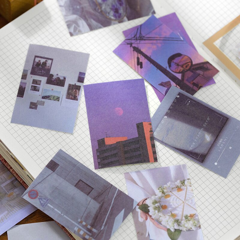 Journamm สติ๊กเกอร์ Washi สําหรับติดตกแต่งสมุดโน้ต 50 ชิ้น