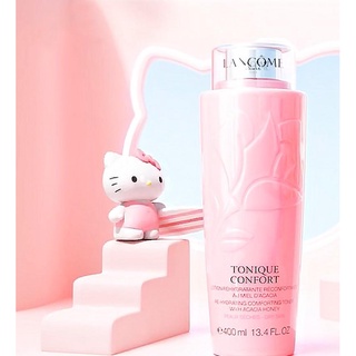 Lancome Tonique Confort x Hello Kitty โทนเนอร์ประบสภาพผิวหน้า ขนาด 400ml. มี 2 หัวให้เลือก Lancome Tonique Confort Com