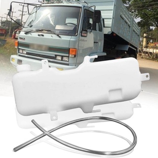 กระป๋องพักน้ำ กระป๋องหม้อน้ำ 3 รู รุ่น อีซูซุ ร็อคกี้ ISUZU ROCKY 210 / 240 ปี 1990 - 1996 สีขาว