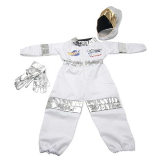 ชุดนักบินอวกาศ ของเล่นชุดบทบาทสมมติ Role Play Costume - Astronaut by Melissa and Dough สำหรับเด็ก 3-6 ปี