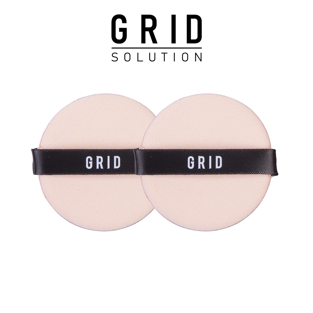 GRID PUFF CUSHION กริด พัฟ คุชชั่น 2 ชิ้น