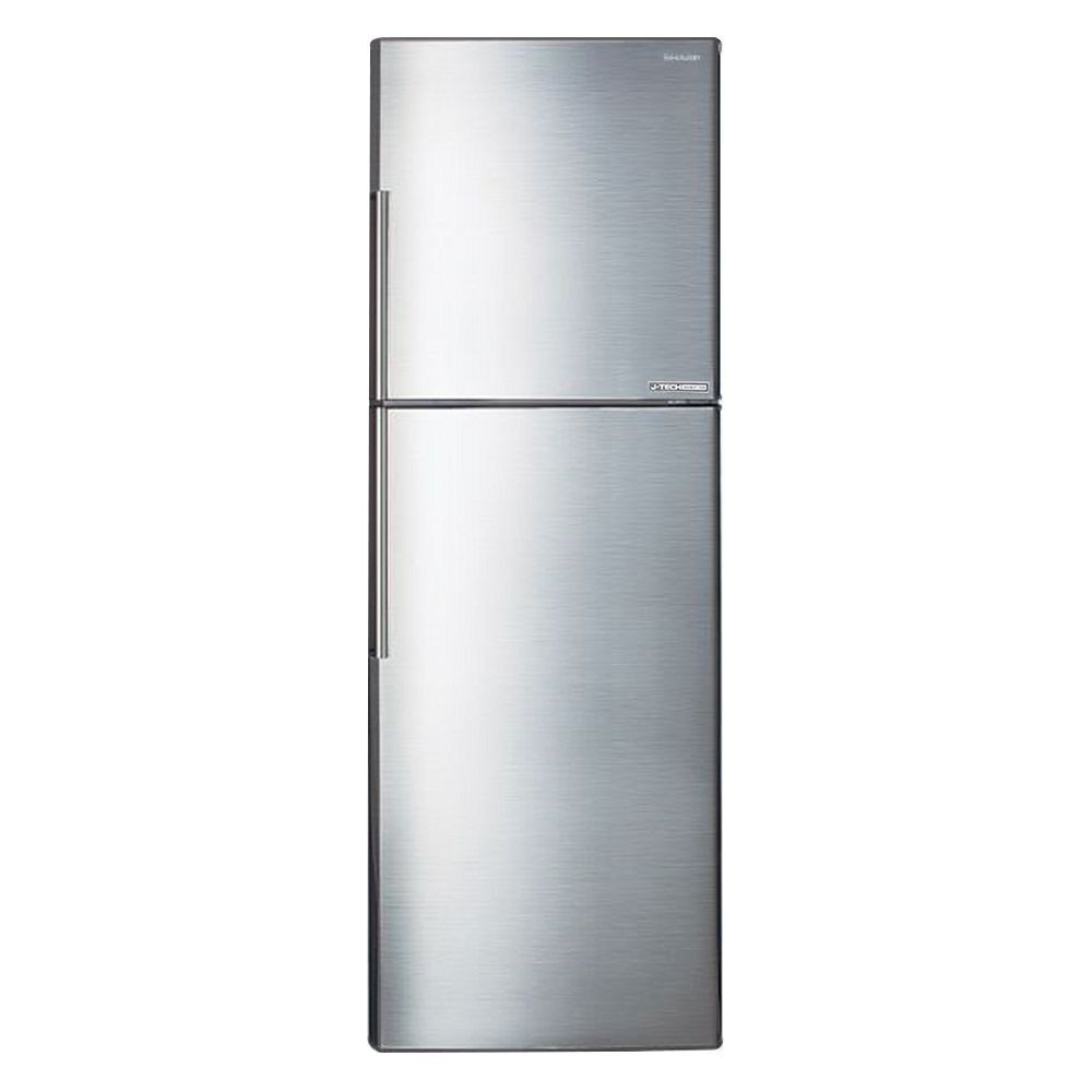 ตู้เย็น ตู้เย็น 2ประตู SHARP SJ-X300TC-SL 10.6คิว สีเงิน ตู้เย็น ตู้แช่แข็ง เครื่องใช้ไฟฟ้า 2-DOOR REFRIGERATOR SHARP SJ