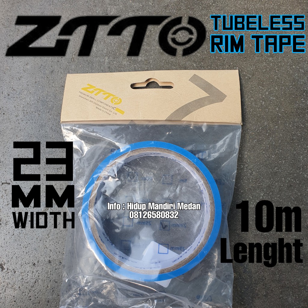Zitto Tubeless Rim Tape Not Notubes DT Swiss Spuence