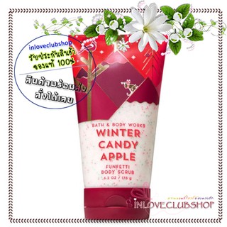 Bath &amp; Body Works  Funfetti Body Scrub 175 g.  Winter Candy Apple