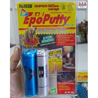 กาวมหาอุด ALTECO กาวอีพ๊อกซี่ กาวอุดรอยรั่ว รอยแตกร้าว ขนาด 100 กรัม