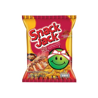 SNACK JACK สแน็คแจ๊ค รสสเต๊กไก่ซอสจิ้มแจ่ว 65 กรัม