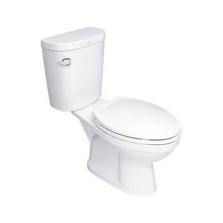 สุขภัณฑ์ 2 ชิ้น AMERICAN STANDARD TF-2697NW-WT-0 4.5 ลิตร สีขาว 2-PIECE TOILET TF-2697NW-WT-0 4.5L WHITE