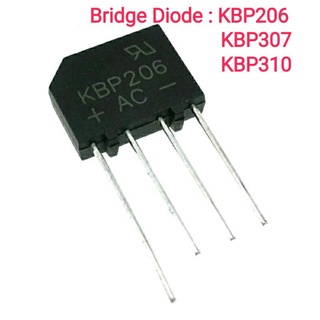 Bridge​ Diode -​ KBP206   2A/600 V,​ KBP307  3A/700 V, KBP310  3A/1000 V, GBU1510