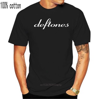 คอลูกเรือเสื้อยืด ลาย DeftonesS-5XL