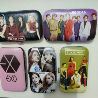 ชุดกรรไกรตัดเล็บ ลาย EXO และ Blackpink เซตละ 85บาท เก๋ๆจร้า