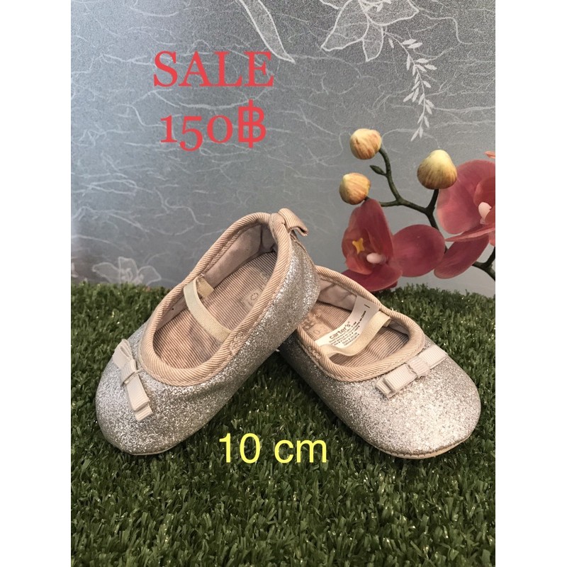 รองเท้าเด็กน้อยความยาว 10cm