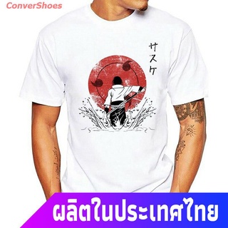 เสื้อยืดกีฬา เสื้อยืดผ้าฝ้ายคอกลมพิมพ์ลาย Naruto Uchiha Sasuke And Itachi สําหรับผู้ชาย 2021 Sports T-shirt