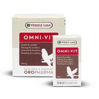 OROPHARMA Omni Vit อาหารเสริมนกวิตามินรวมเข้มข้นแบบผง สร้างความสมบูรณ์ให้นกเพื่อการผสมพันธุ์ที่ดี, Versele Laga