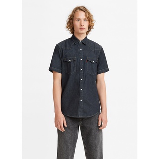 Levis® เสื้อเชิ้ตแขนสั้นผู้ชาย ทรงคลาสสิก รุ่น Western Standard Fit Shirt