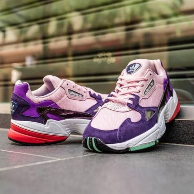 adidas falcon clear pink