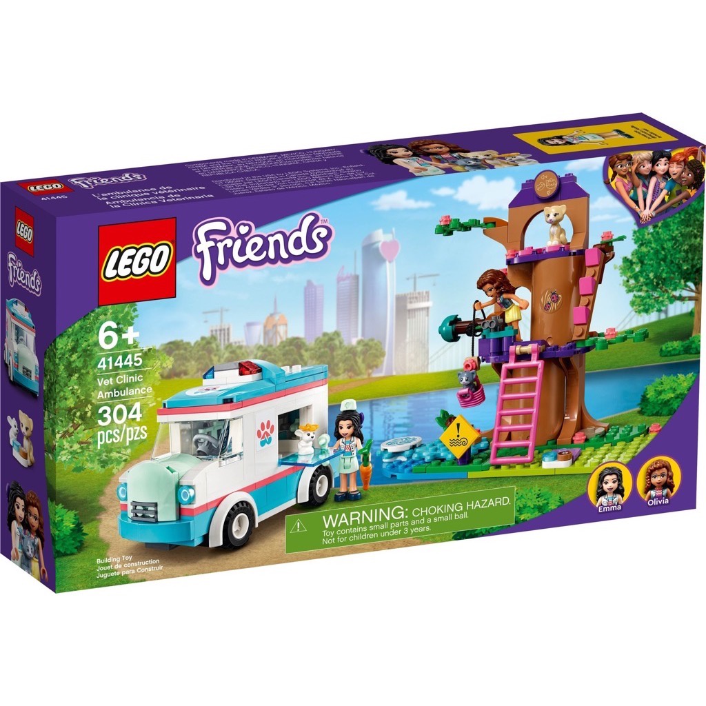 เลโก้ LEGO Friends 41445 Vet Clinic Ambulance