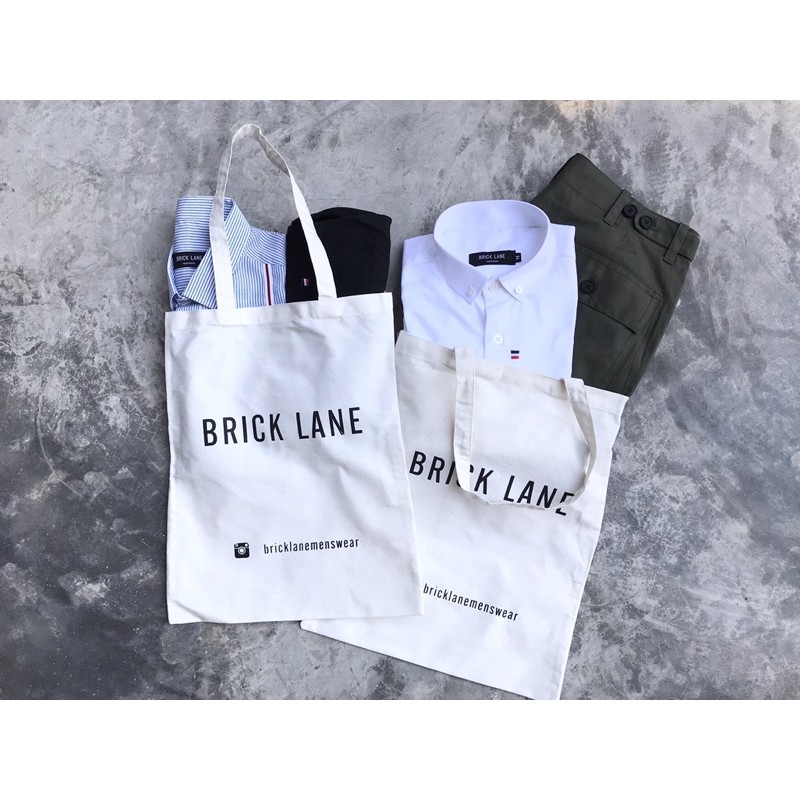 Brick Lane Tote Bag กระเป๋าผ้า