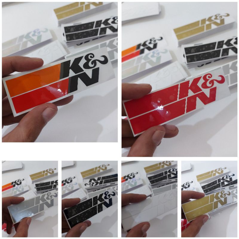 สติ๊กเกอร์ตัดกรอง K&N
