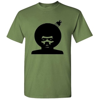 เสื้อยืดครอปHip hop เสื้อยืดพิมพ์ เสื้อยืดแขนสั้นผู้ชาย PETE Rock Afro - Hip Hop Rap Early Music - Mens Cotton T-Shirt เ